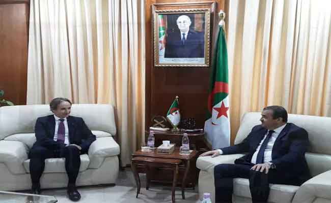 عرقاب يبحث سبل توسيع الشراكة والاستثمار مع المجمع النرويجي “إكينور”