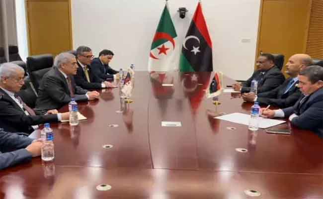 العرباوي يجري محادثات مع نائب رئيس المجلس الرئاسي الليبي