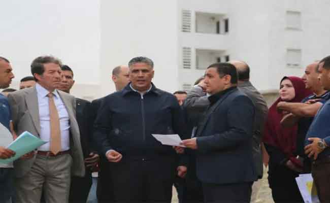 بلعريبي يأمر باستكمال مشاريع السكن العمومي الإيجاري في آجالها