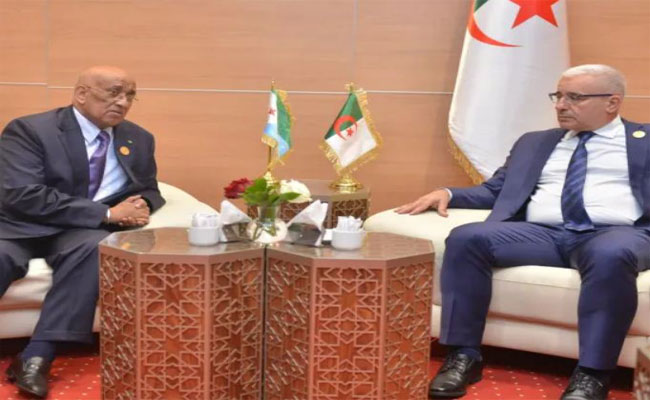 بوغالي يتسلم رسالة من الرئيس الجيبوتي إلى الرئيس تبون