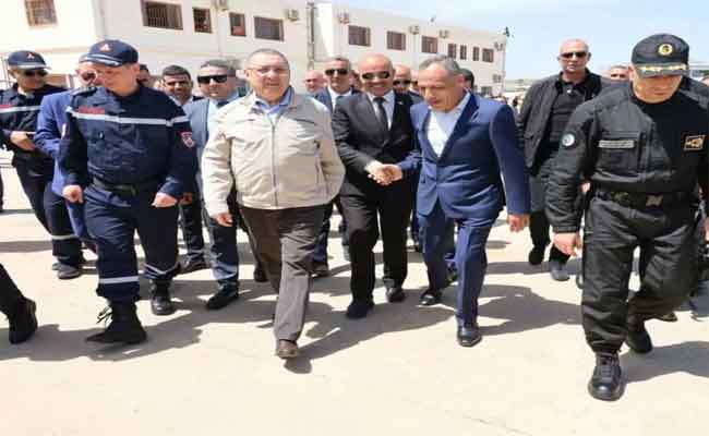 انطلاق المناورة الدولية للحماية المدنية بالبويرة