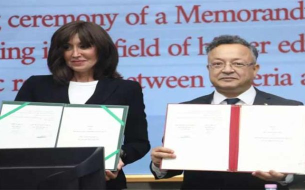 توقيع اتفاقية تعاون بين الجزائر وإيطاليا في مجال التكوين الأكاديمي والبحث العلمي
