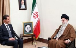 لقاء الرئيس السوري ومرشد إيران