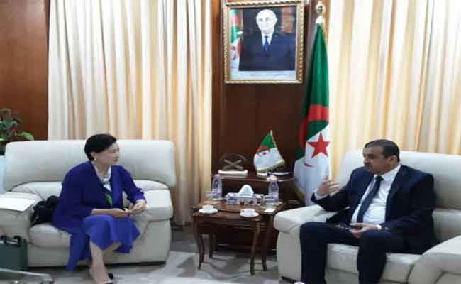 عرقاب يستقبل نائب رئيس الشركة الكورية JP ENERGY GLOBAL