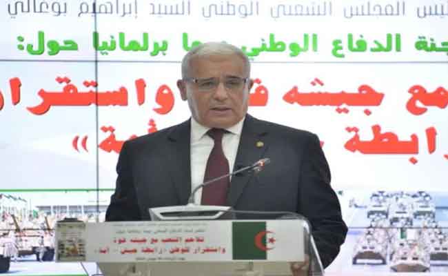 بوغالي: “جيشنا الوطني الشعبي درع الوطن الحصين”