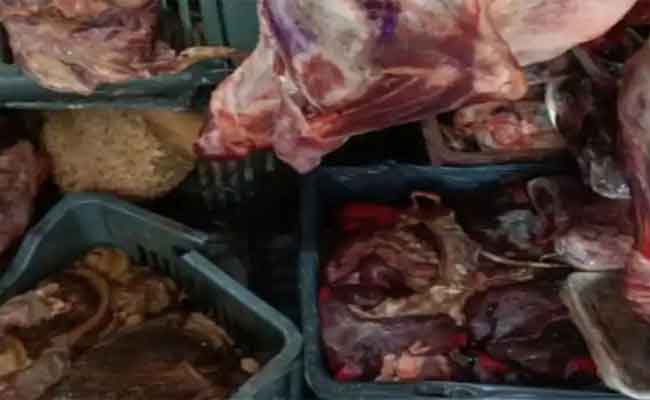 إتلاف 2.2 طن من لحوم وأحشاء الأغنام فاسدة كانت مخزنة بأحد غرف التبريد بعنابة