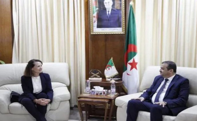 استقبال عرقاب وفدا عن الشركة الأمريكية شيفرون