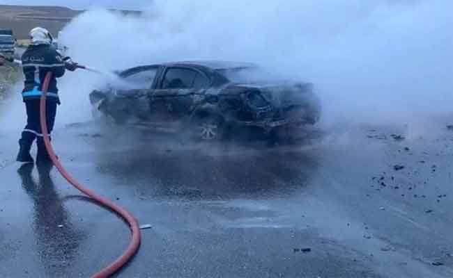 اصطدام بين سيارة وشاحنة لنقل الوقود يخلف مصرع 6 أشخاص حرقا بقسنطينة