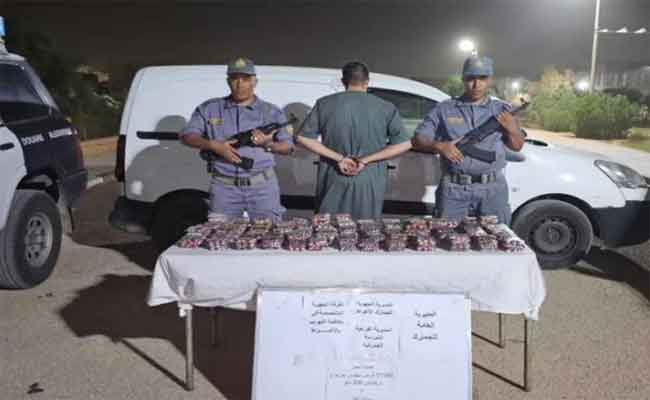 توقيف 4 أشخاص متلبسين بأزيد من 11 ألف كبسولة مهلوسة بالأغواط