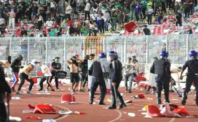 توقيف أزيد من 60 شخصا بينهم قاصرين تورطوا في أعمال الشغب بملعب حملاوي