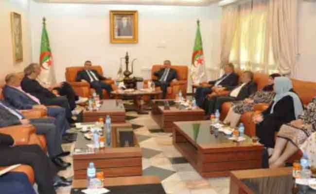 والي سطيف يستقبل خبراء من الإتحاد الأوروبي