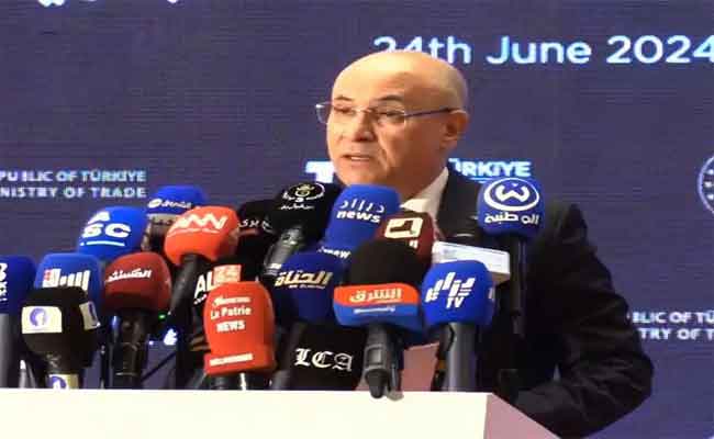 زيتوني يؤكد أن حجم التجارة بين الجزائر وتركيا بلغ 6.3 مليار دولار السنة الماضية