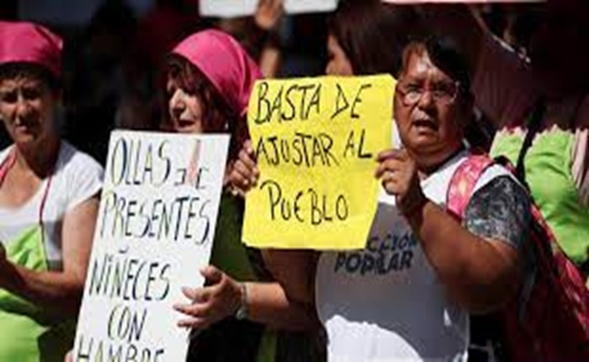 رغم كوبا أمريكا تظاهرات حاشدة ضد رئيس الارجنتين