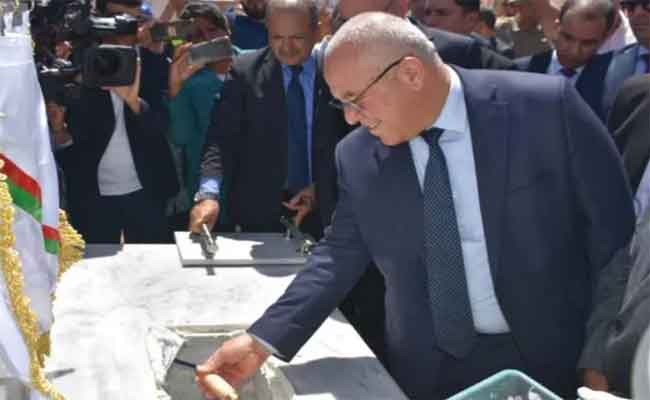 إشراف شرفة ودربال على تدشين مشروع أول صومعة إستراتيجية لتخزين الحبوب بمعسكر