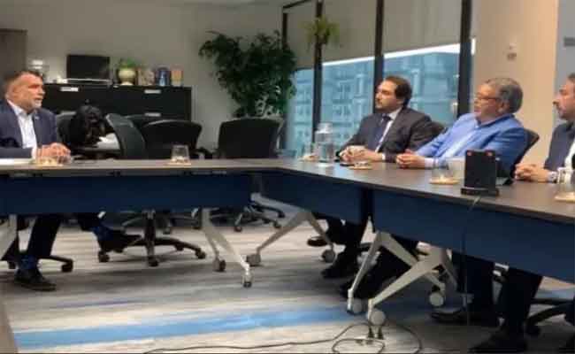 اجتماع مجلس التجديد الإقتصادي الجزائري CREA مع مجلس أرباب الأعمال في كندا