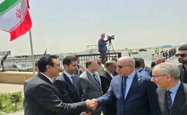 مشاركة بوغالي في مراسم تنصيب الرئيس الإيراني الجديد