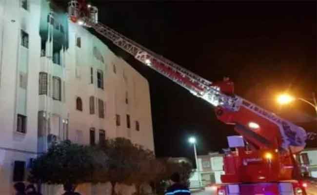 نشوب حريق بشقة يخلف ثلاث مصابين بتبسة