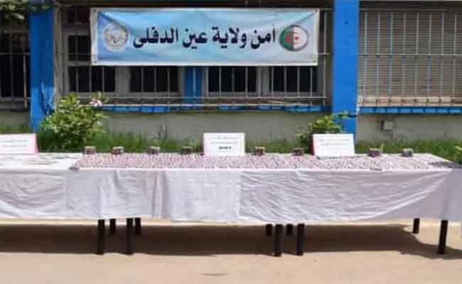 توقيف شخصين متلبسين بـ 6 آلاف قرص مهلوس بعين الدفلى