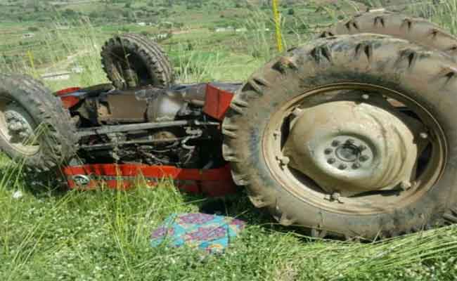 انقلاب جرار يخلف مصرع عشريني وإصابة آخر بتلمسان