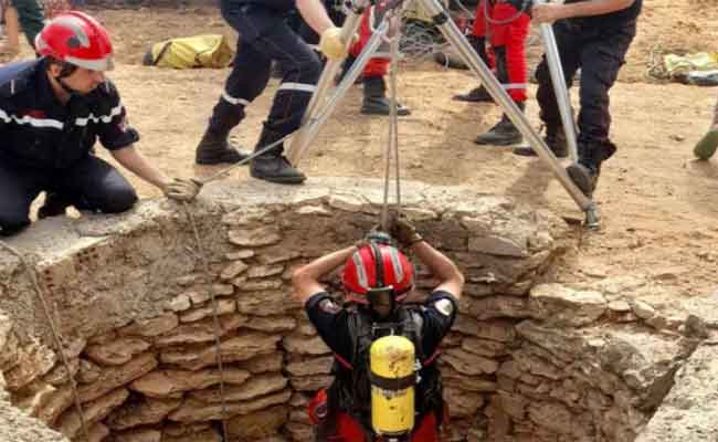 انتشال جثة شيخ من بئر بسطيف