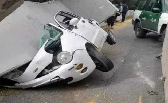 اصطدام بين حافلة وسيارة يخلف 12 مصابا بميلة