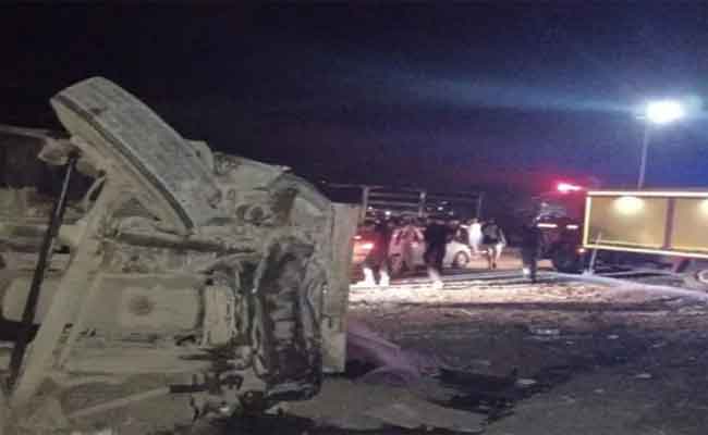 مجزرة مرورية تخلف قتيلان و4 جرحى بالبويرة