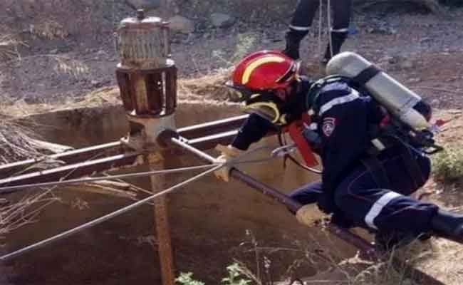 مصرع شخصين داخل بئر عمقه 25 متر بتيبازة