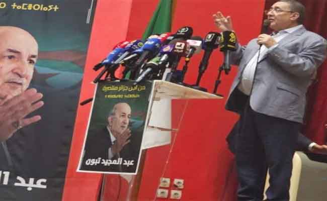 مراد يؤكد أن ترشح تبون لعهدة ثانية من”أجل استكمال المسيرة”