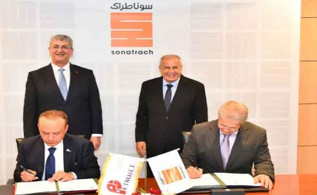 توقيع سوناطراك مذكرة تفاهم مع الشركة المصرية بتروجت
