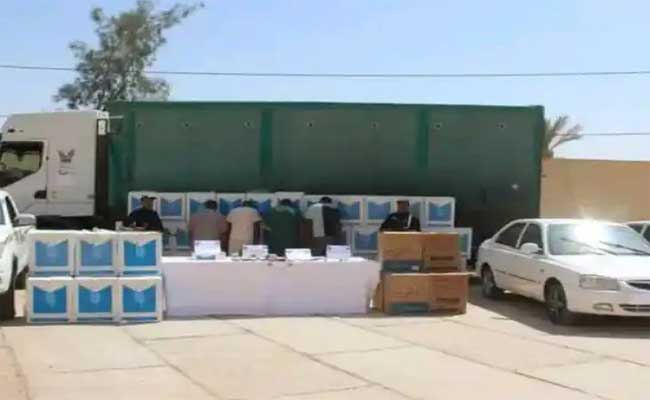 توقيف 4 أشخاص تورطوا في محاولة تهريب أزيد من 184 ألف علبة سجائر  داخل الثوم بالوادي