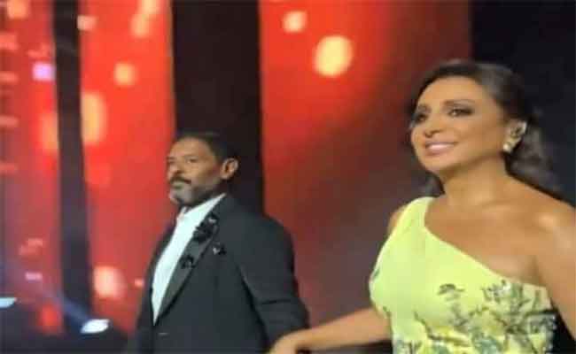 في ليلة استثنائية…هاني فرحات يبدع مع أنغام بألحان ألبومها الجديد في حفل جدة