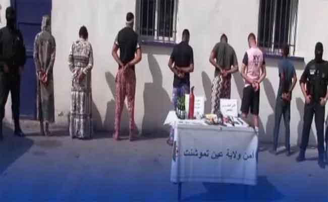 الإطاحة بعصابة أحياء زرعت الرعب وسط الساكنة بعين تموشنت