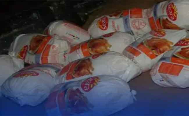 إتلاف 132 كلغ من الدجاج المستورد موجّه للشواء غير صالح للاستهلاك بغليزان