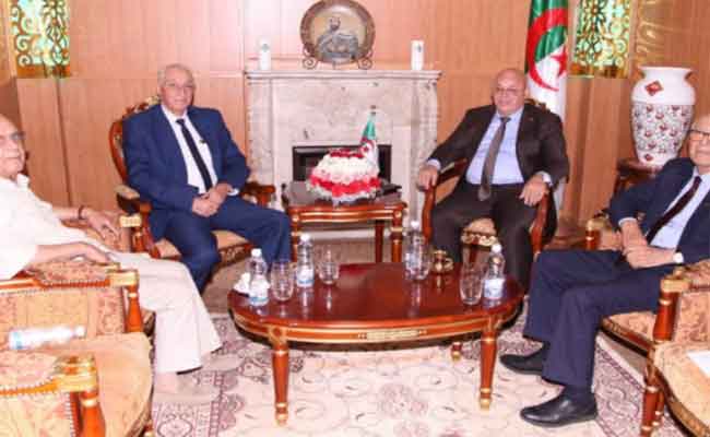 ربيقة يتباحث مع العوفي تحضيرات سبعينية الثورة الجزائرية المجيدة