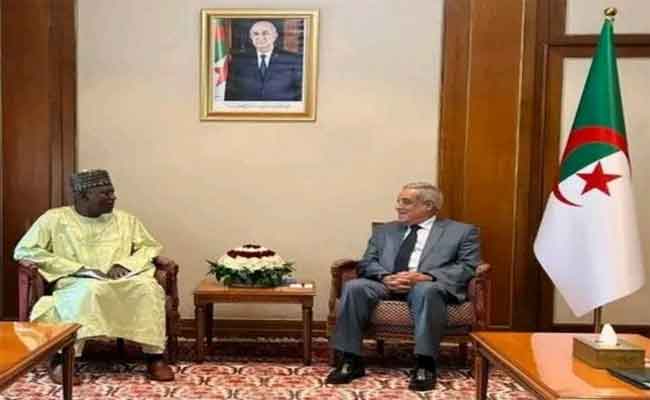 العرباوي يستقبل وفدا من النيجر بقيادة وزير البترول