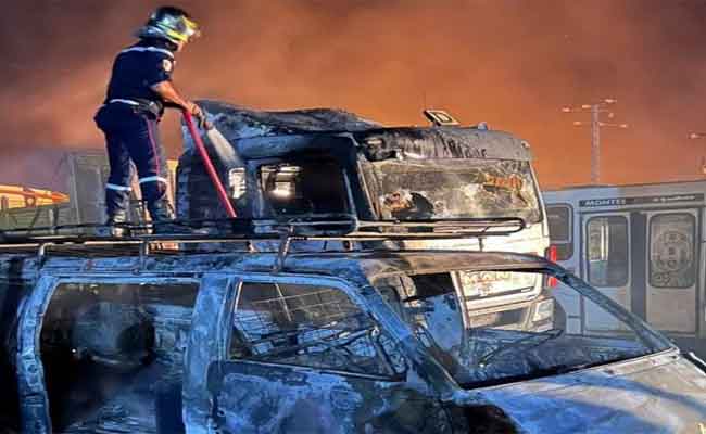 احتراق ثلاث مركبات دون تسجيل خسائر بشرية بالمسيلة