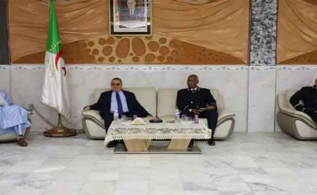 إشراف مراد على تنصيب الوالي الجديد لجانت