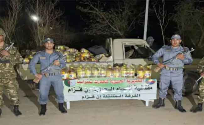 إحباط محاولة تهريب كمية معتبرة من الزيت والدقيق بتمنراست