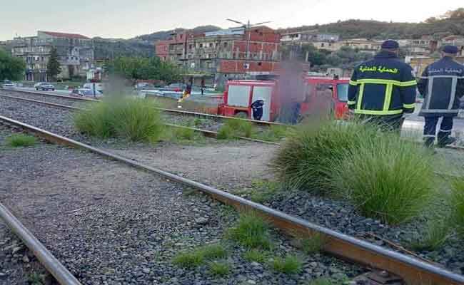 قطار لنقل المسافرين ينهي حياة سبعينية بجيجل