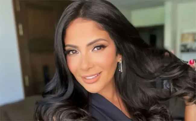 هكذا احتفت منى زكي بعرض فيلم رحلة 404 في هوليوود…