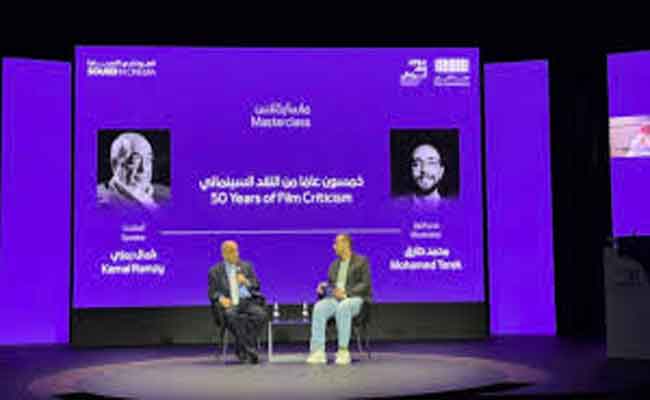 الناقد كمال رمزي يتحدث عن خمسين عاماً من النقد السينمائي في الرياض