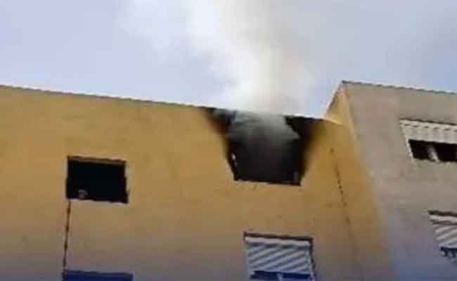 نشوب حريق في شقة بقسنطينة