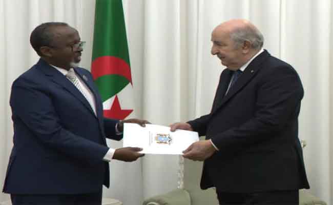 تبون يستقبل المبعوث الخاص للرئيس الصومالي