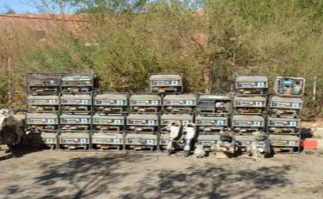 توقيف 3 أشخاص متلبسين بعتاد التنقيب عن المعادن بتمنراست