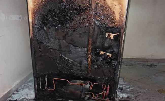 نشوب حريق داخل شقة بالشلف