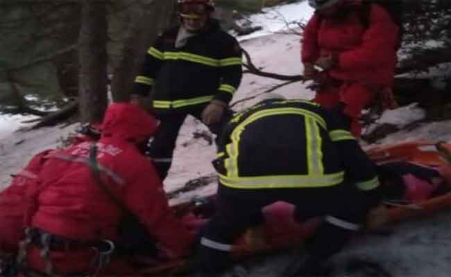 إنقاذ 3 مراهقين علقوا في جبل بابور بسطيف