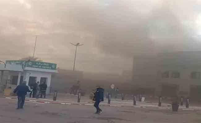 نشوب حريق في محطة خروبة بالعاصمة يخلف ثلاث مصابين