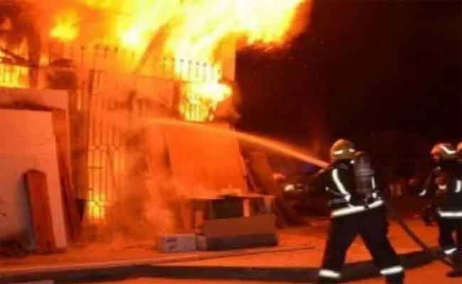 نشوب حريق في ورشة لصناعة المناشف بتلمسان