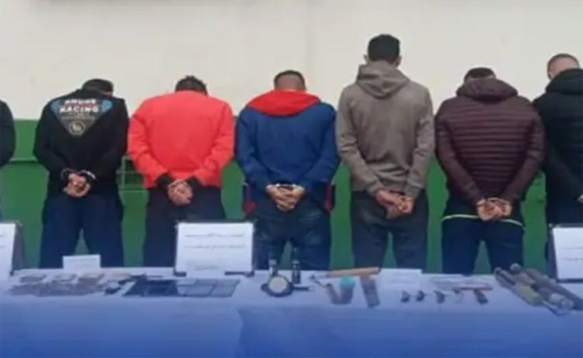 تفكيك عصابة أحياء مدججة بالأسلحة البيضاء والكلاب والمخدرات بقسنطينة