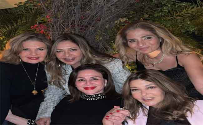 لقطات من احتفال النجمات بميلاد سميرة سعيد…